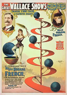 Mlle: The great Wallace shows: colossal 3 ring circus, 2 elevated