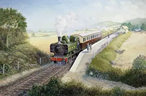 Great Western Railway -- Train at Station