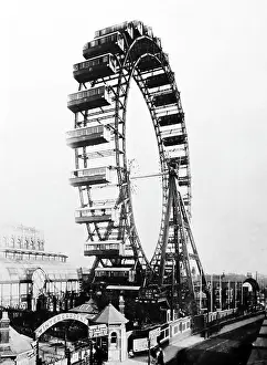 Ferris: The Great Wheel, Blackpool, probably late 1890s