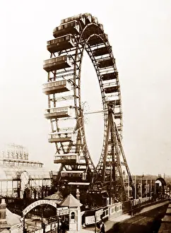 Ferris: The Great Wheel, Blackpool, probably late 1890s