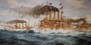 THE GREAT WHITE FLEET, by John Charles Roach, 1984