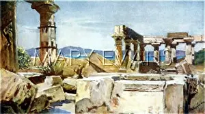 Aegina: GREECE/AEGINA/TEMPLE