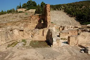 Argolis: Greece. Argos. Roman Baths and Theatre