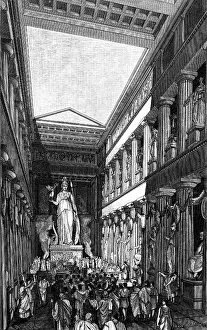 Pallas: Greece, Athens, acropolis, Cella of Parhenon