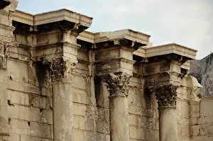 Corinthian: Greece. Athens. Hadrian's Library. Created by Roman Emperor