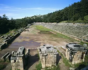 Delphi: GREECE. CENTRAL GREECE. PHOCIS. Delphi. Stadium