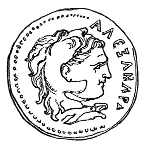 Profiles: Greece, coin, from the time of Alexander of the Great