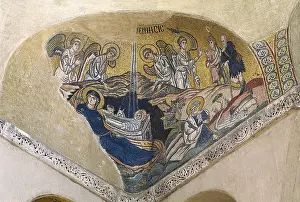 Betrothed: GREECE. Daphni. Dapni Monastery. Nativity (early