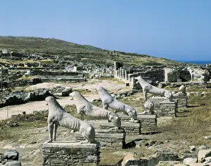 Cycladic: GREECE. SOUTHERN AEGEAN. CYCLADES. Delos. Sanctuary