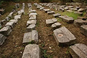 Sparta: Greece. Sparta. Acropolis. Ruins