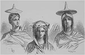 Tanagra: GREECE/TANAGRA/HATS
