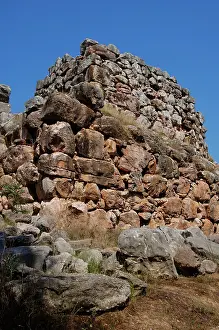 Aegean: Greece. Tiryns. Cyclopean wall
