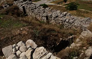 Aegean: Greece. Tiryns. Cyclopean wall