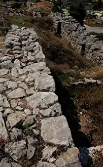 Aegean: Greece. Tiryns. Cyclopean wall