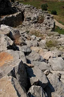 Aegean: Greece. Tiryns. Cyclopean wall