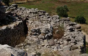 Aegean: Greece. Tiryns. Cyclopean wall