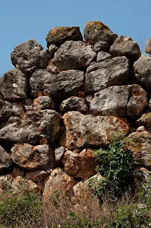 Aegean: Greece. Tiryns. Cyclopean wall