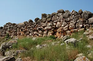 Aegean: Greece. Tiryns. Cyclopean wall