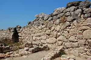 Aegean: Greece. Tiryns. Cyclopean wall