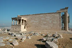Ionic: Greek Art. Erechtheion. Acropolis. Athens. Attica. Central