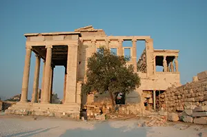 Olive: Greek Art. Erechtheion. Acropolis. Athens. Attica. Central