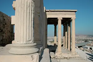 Ionic: Greek Art. Erechtheion. Acropolis. Athens. Attica. Central