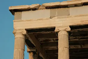 Ionic: Greek Art. Erechtheion. Acropolis. Athens. Attica. Central
