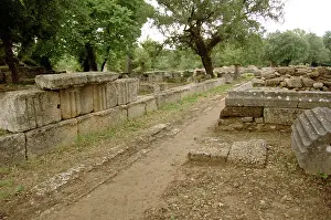 Acoustics: Greek Art. Greece. Echo Portico or Heptaechos