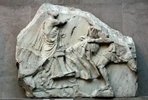 Parthenon: Greek Art. Greece. Parthenon (447-438 B.C). Fragment of the