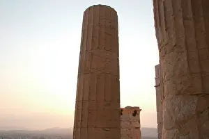 Doric: Greek Art. The Propylaea. Acropolis. Athens. Attica. Centra