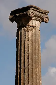 Shaft: Greek Art. Sanctuary of Olympia. Ionic column at the Palaest
