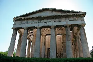 Doric: Greek Art. Temple of Hephaestus or Theseion. Agora of Athens