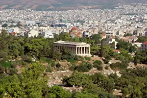 Civilitation: Greek Art. Temple of Hephaestus or Theseion. Agora of Athens