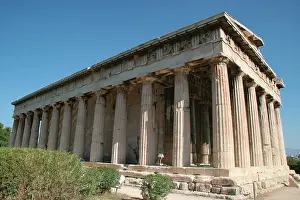 Doric: Greek Art. Temple of Hephaestus or Theseion. Agora of Athens
