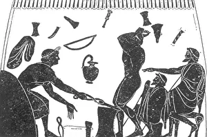 Hammering: Greek Blacksmith, 6th Century BC