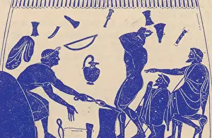 Hammering: Greek Blacksmith, 6th Century BC