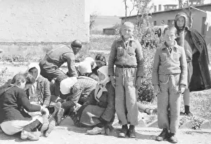 Miltary: Greek children