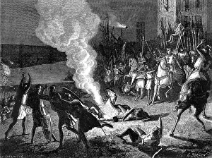 Incendiary: Greek fire used by Saracens, 1248