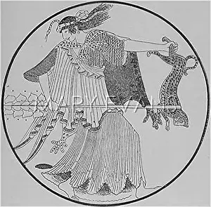Triumphantly: GREEK MAENAD