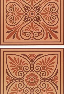 Coffer: Greek Panel Ornaments