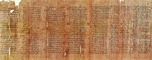 Horoscope: Greek Papyrus Horoscope