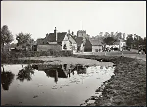 Waterscape: The Green, Chalfont St. Giles, Chiltern, Buckinghamshire