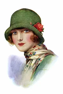 Fetching: GREEN CLOCHE & SCARF