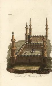 Moderno: The Green Dome in the Mosque of the Prophet, Medina