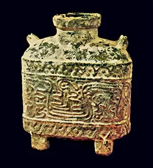 Include: Green Glazed Hu Vase