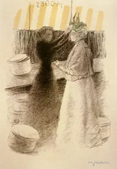 Saleswoman: The Green Hat