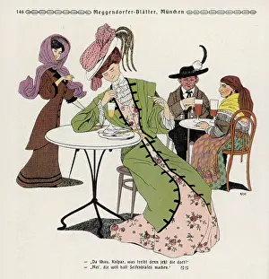 Sips: GREEN LADY IN CAFE 1909