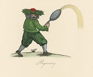 Monstrous: Green man from medieval pageants