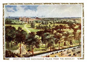 Berkeley: Green Park and Buckingham Palace from The Berkeley Hotel