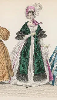 Tucker: Green Scarf 1830s